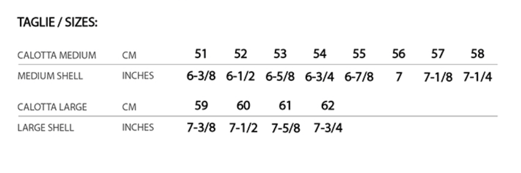 Calotta interna Kep Italia per modello CROMO2.0