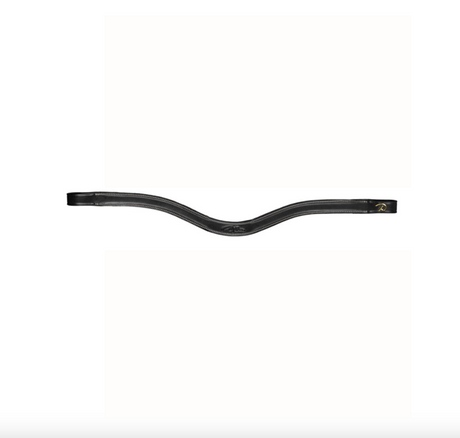 Frontalino piatto a forma di V in pelle Dy'On