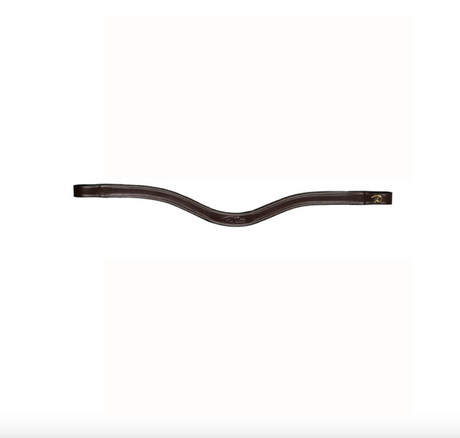 Frontalino piatto a forma di V in pelle Dy'On