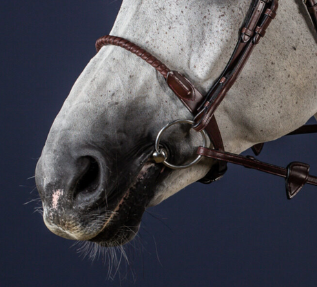 Capezzino Dy'On in corda di cuoio marrone