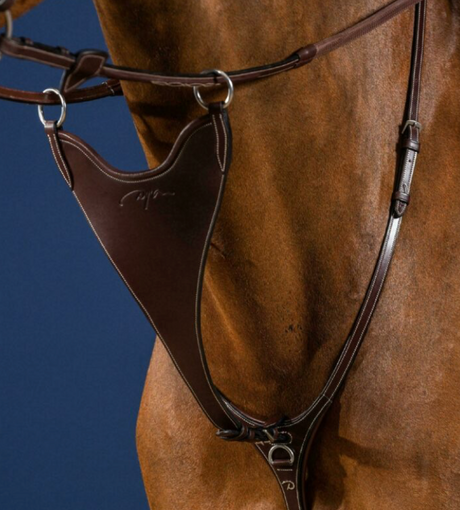 Forchetta a ventaglio rigida per martingala Dy'On nera