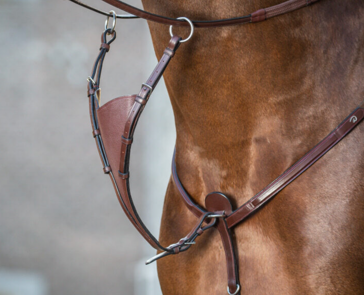 Forchetta Dy'On a ventaglio morbido regolabile marrone