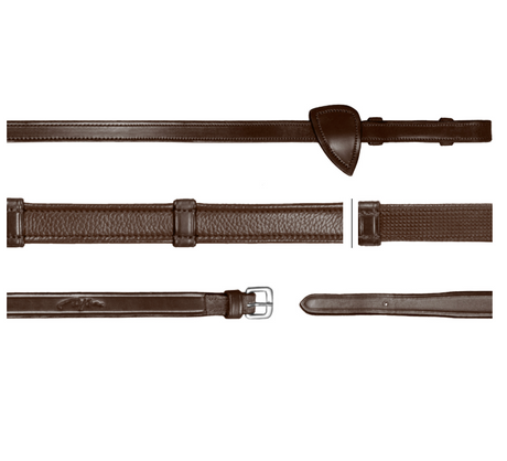 Redini modello Hunter 5/8 Dy'On in cuoio con tacchette e grip