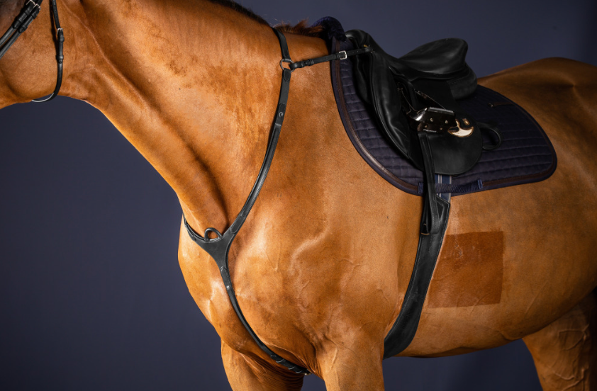 Pettorale Dy'On nero modello 'Bridge Breastplate'