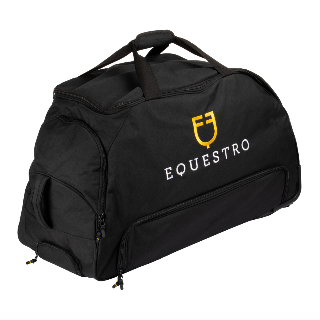 Borsa trolley Equestro con logo ricamato