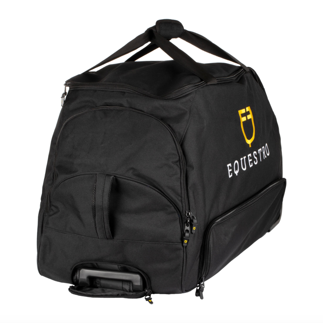 Borsa trolley Equestro con logo ricamato