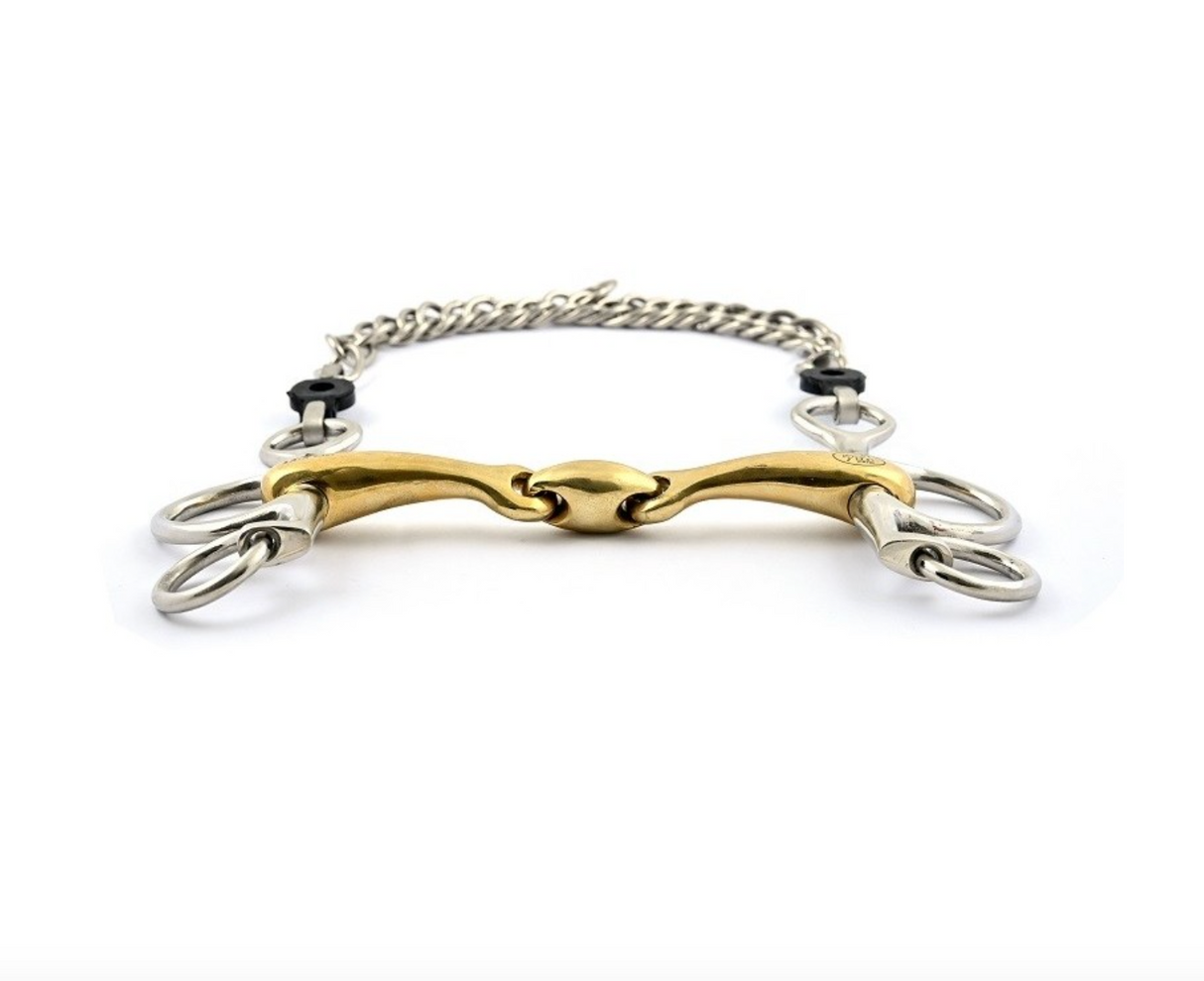 Pelham aste corte con oliva centrale Jump'in