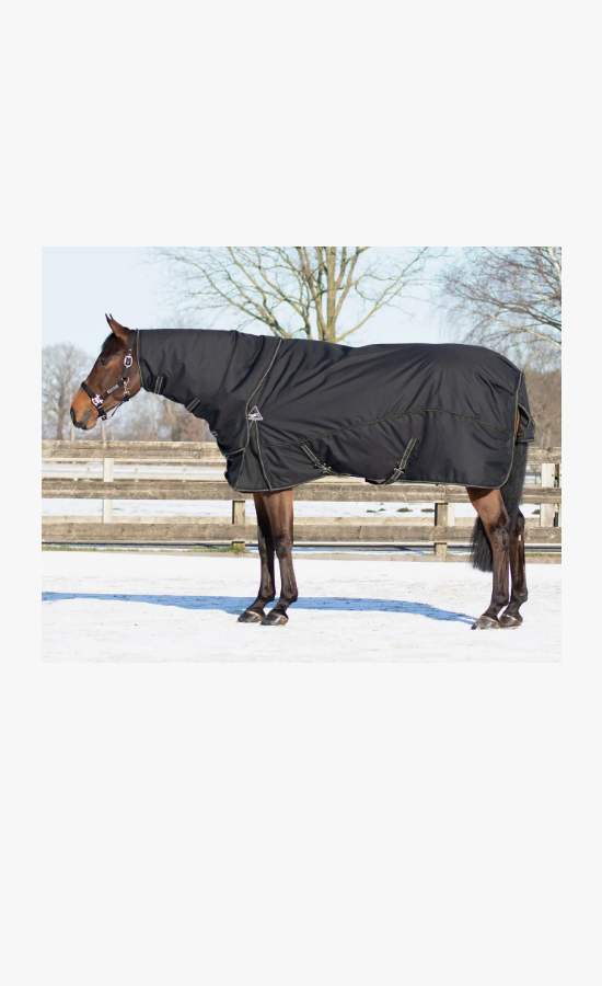 Coperta 3 in 1 impermeabile 300gr QHP nera