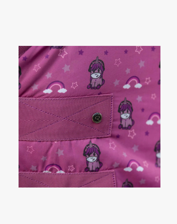 Coperta da box pony con interno in pile QHP