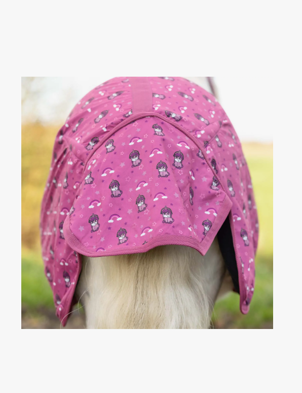 Coperta da box pony con interno in pile QHP