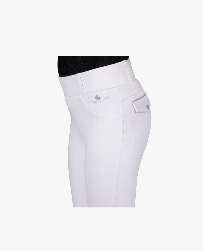 Pantaloni invernale da equitazione Juliet Junior full grip QHP