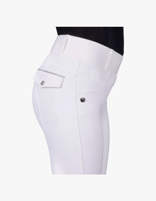 Pantaloni invernale da equitazione Juliet Junior full grip QHP