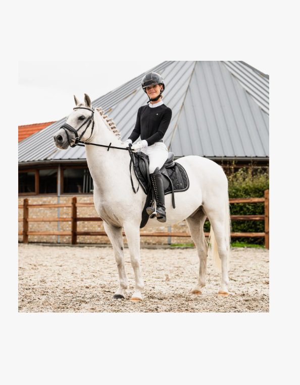 Pantaloni invernale da equitazione Juliet Junior full grip QHP