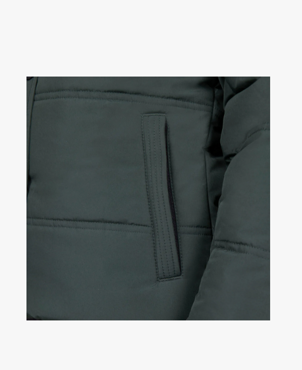 Giacca invernale Rayah Junior con maniche staccabili verdone QHP