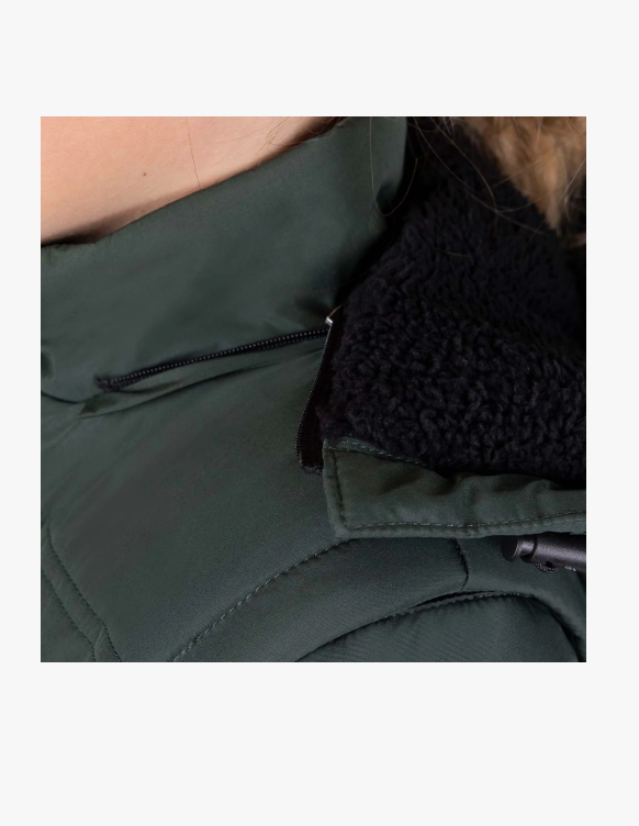 Giacca invernale Rayah Junior con maniche staccabili verdone QHP