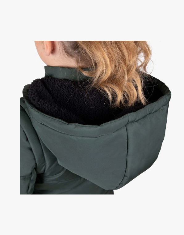 Giacca invernale Rayah Junior con maniche staccabili verdone QHP