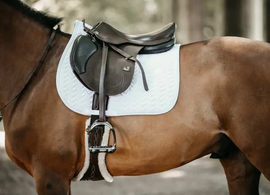 Sottosella jumping modello Fishbone Kentucky bianco