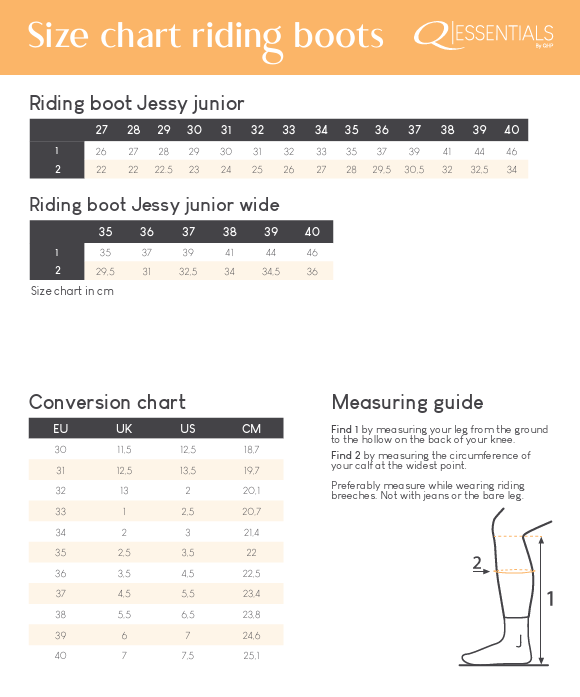 Stivale da equitazione Jessy Junior QHP