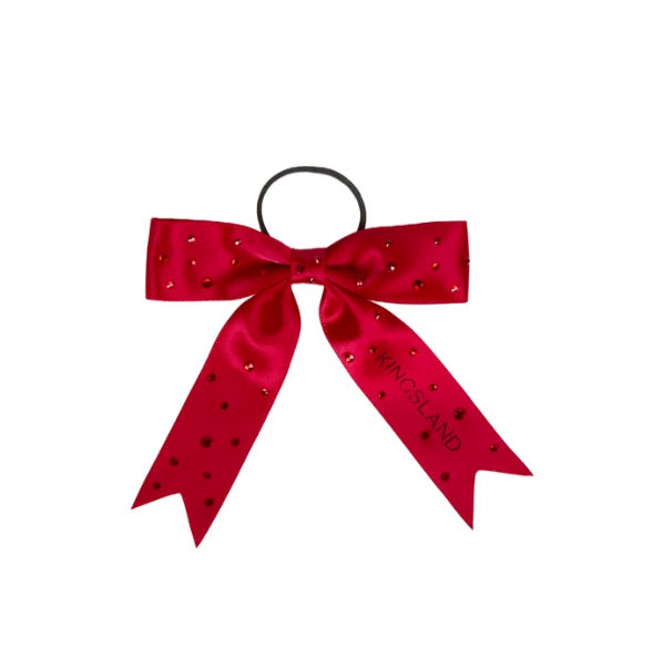 Fiocco rosso KLMonroe con cristalli Swarovski Kingsland