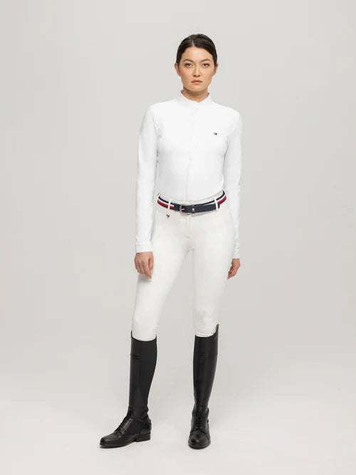 Camicia donna da concorso a maniche lunghe con bottoni Charlotte Tommy Hilfiger