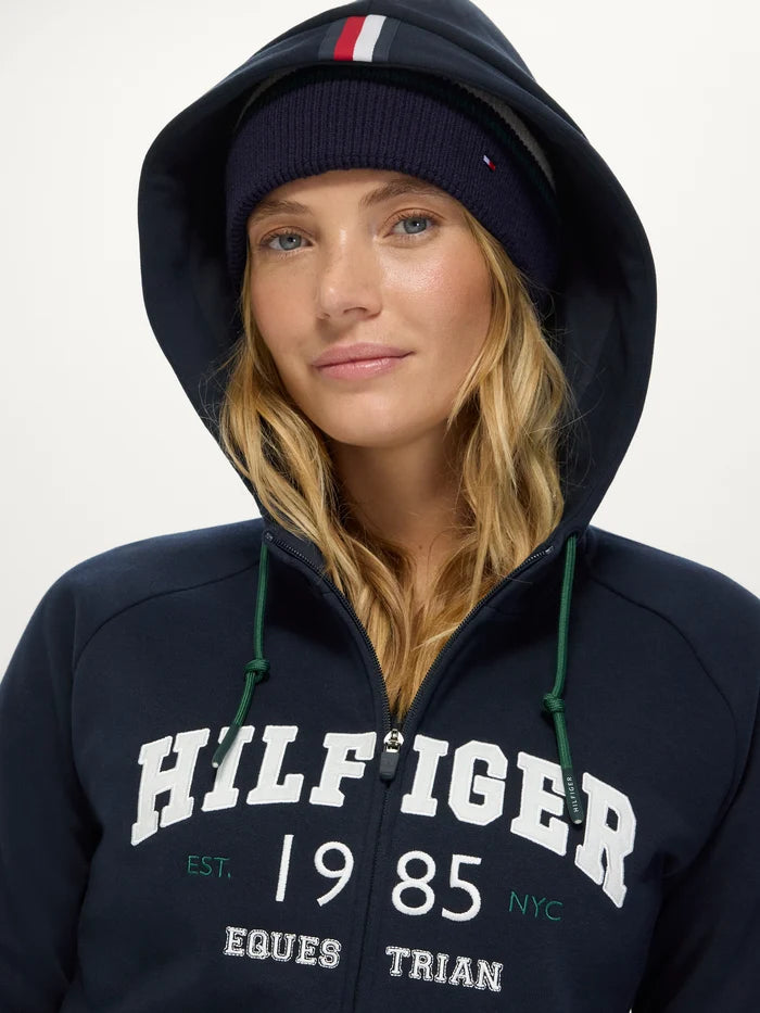 Felpa con cappuccio e zip da donna Mills DESERT SKY Tommy Hilfiger