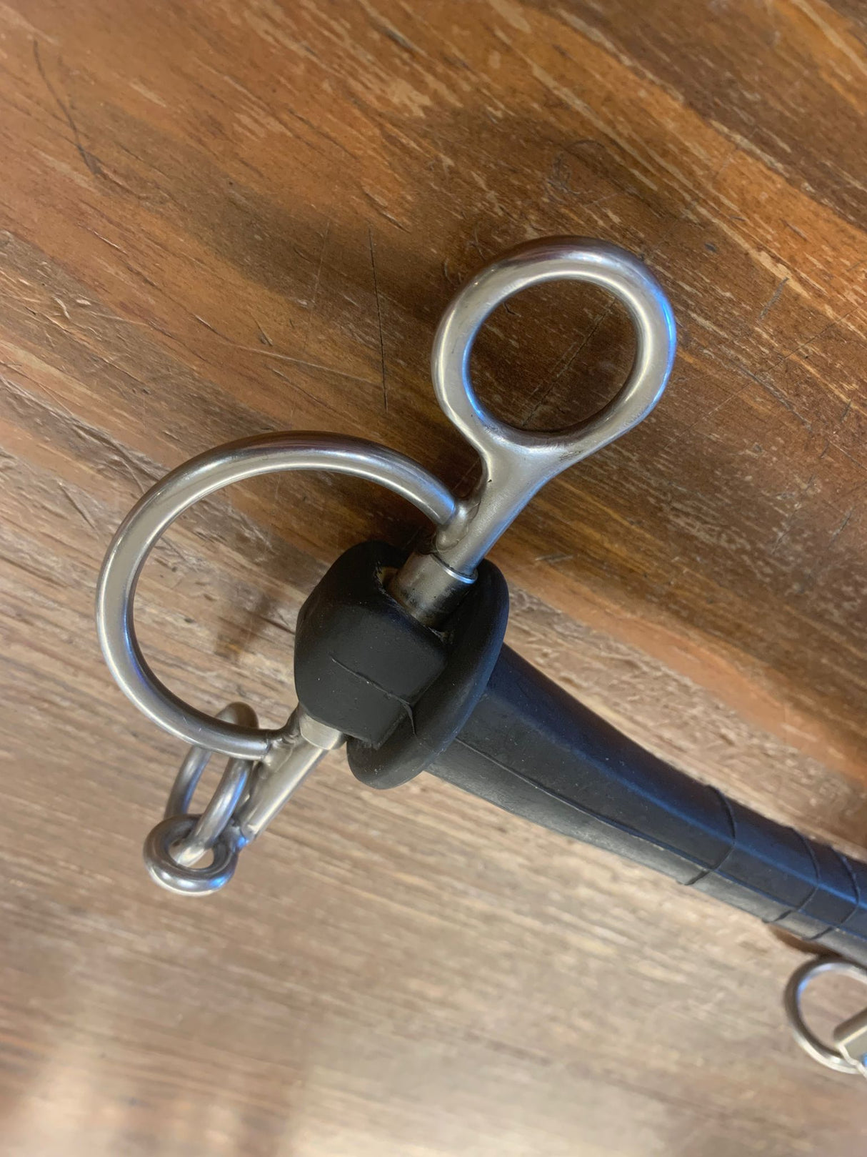 Pelham aste corte Harmony 2 Poponcini 13,5 gomma nera