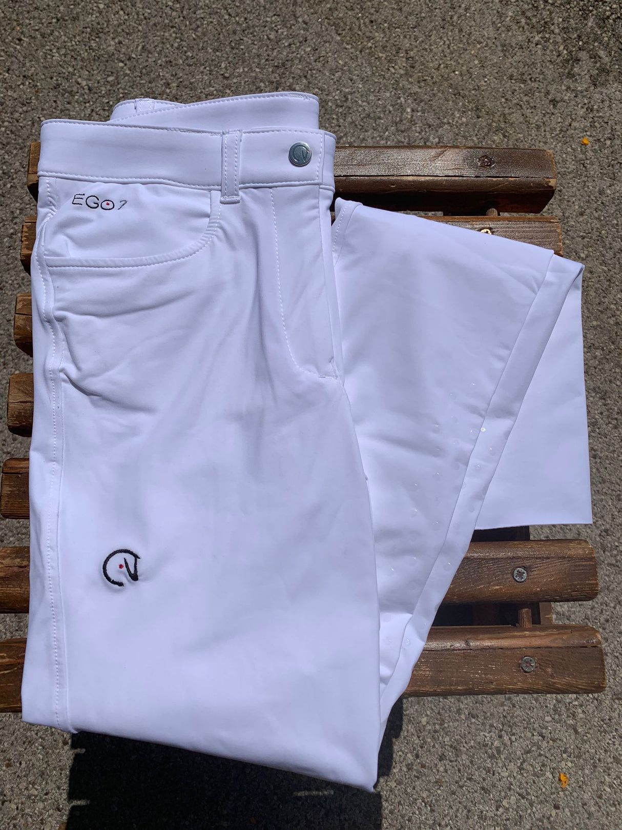 Pantalone Jumping Ego7 Bambino modello EJ-KI Junior Blu