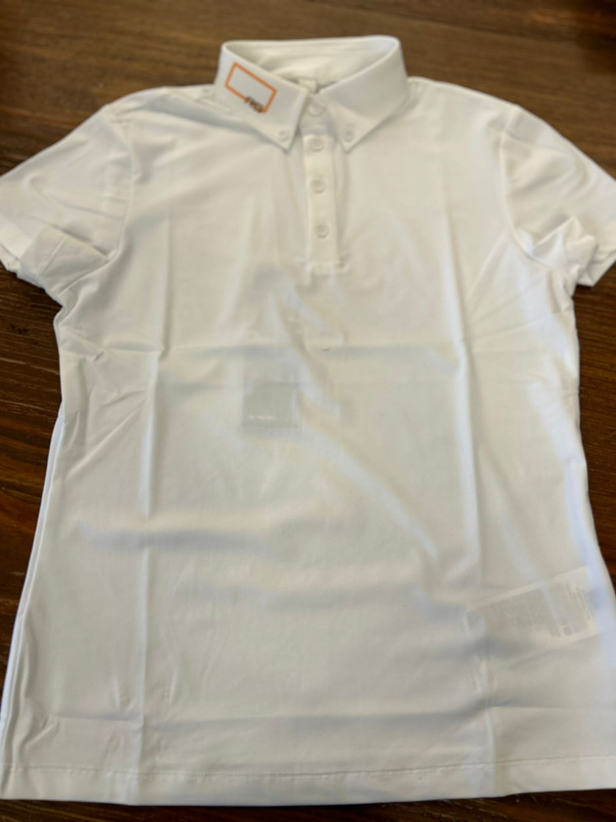 Polo da competizione con bottoni bambino RG