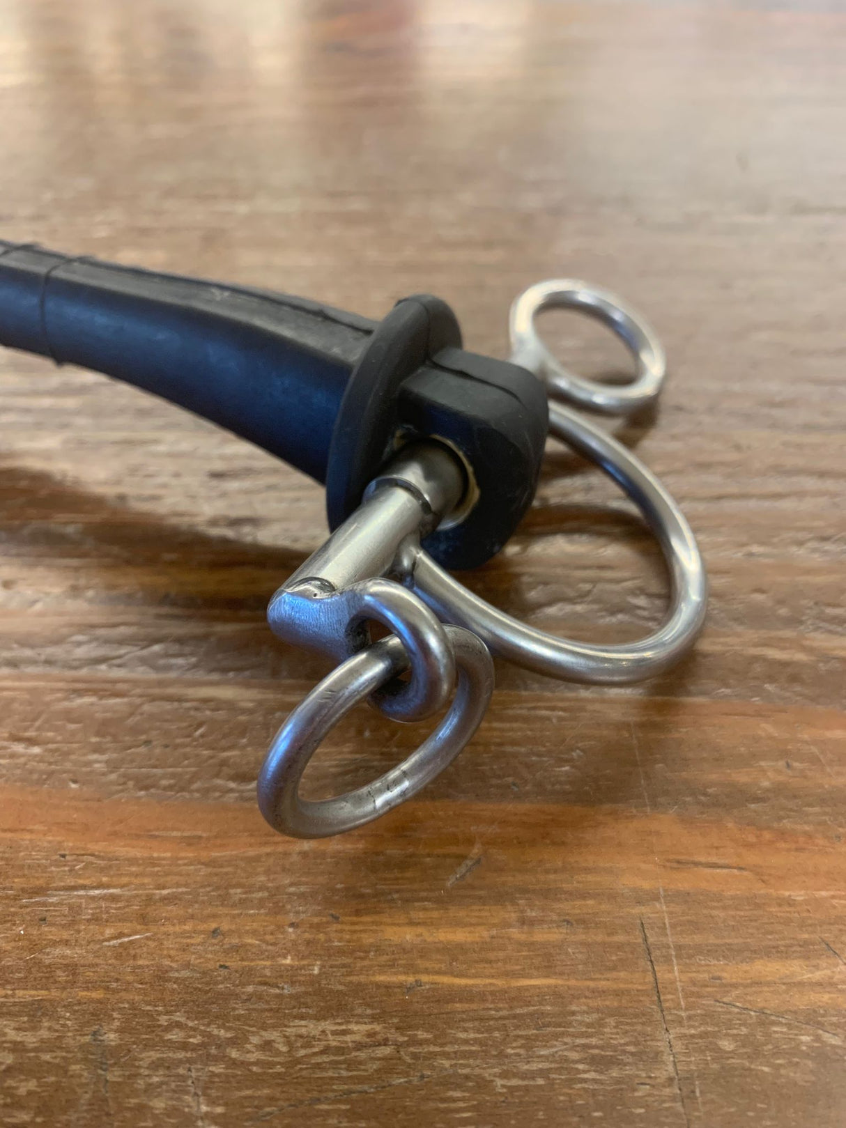 Pelham aste corte Harmony 2 Poponcini 13,5 gomma nera