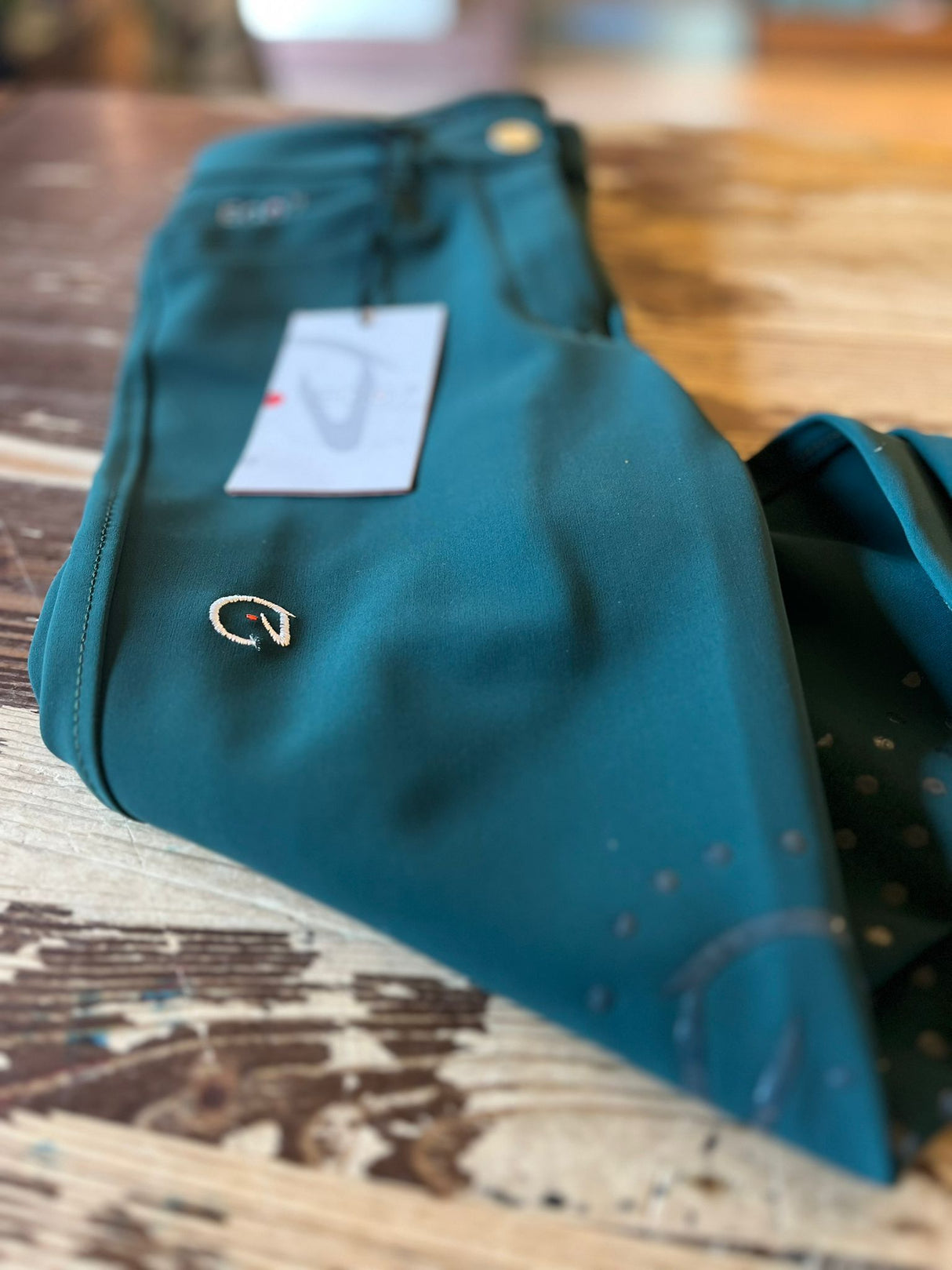 Pantalone donna Jumping EJ EGO7 verde petrolio