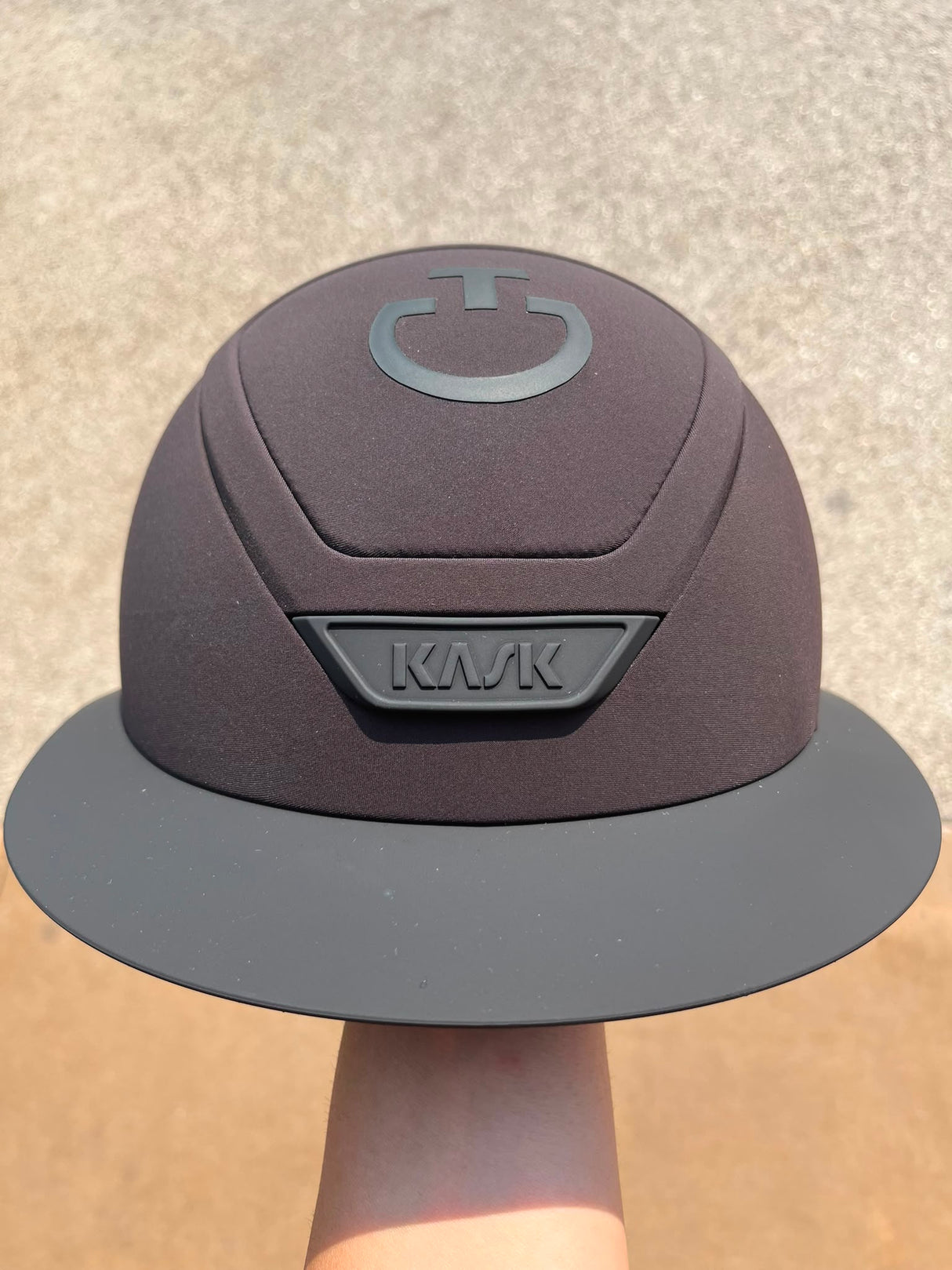 CASCO DA EQUITAZIONE VISIERA POLO Cavalleria Toscana