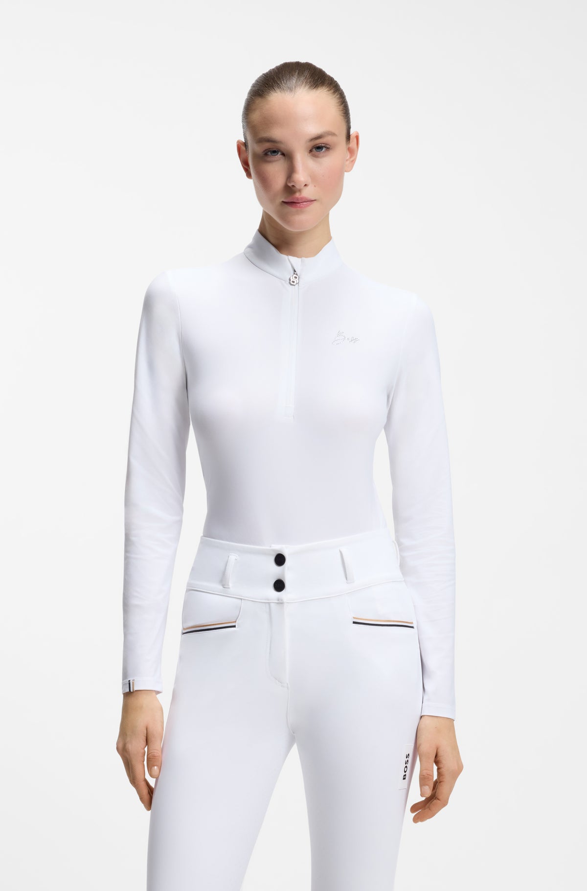 MINOU TRAINING SHIRT BIANCO Boss Equestrian