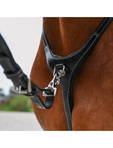 Martingala con forchetta removibile nero - One Collection Premium Jump'in