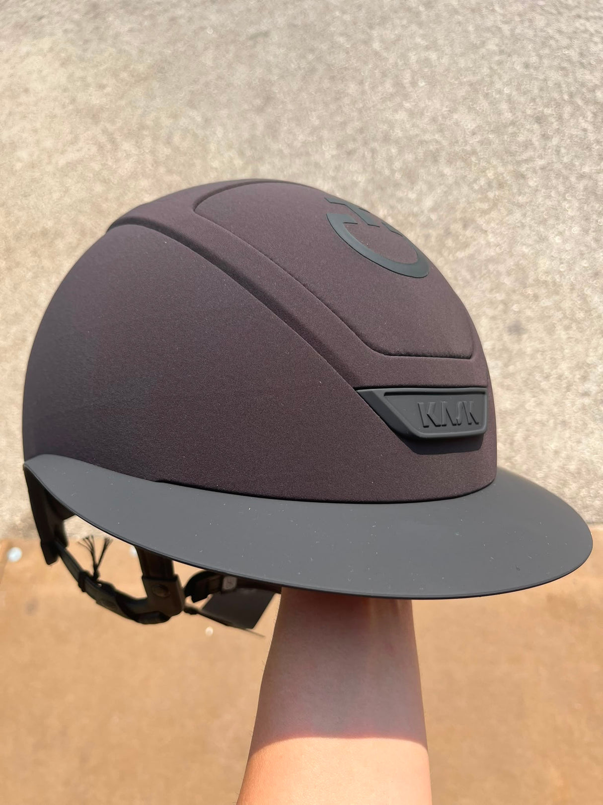 CASCO DA EQUITAZIONE VISIERA POLO Cavalleria Toscana