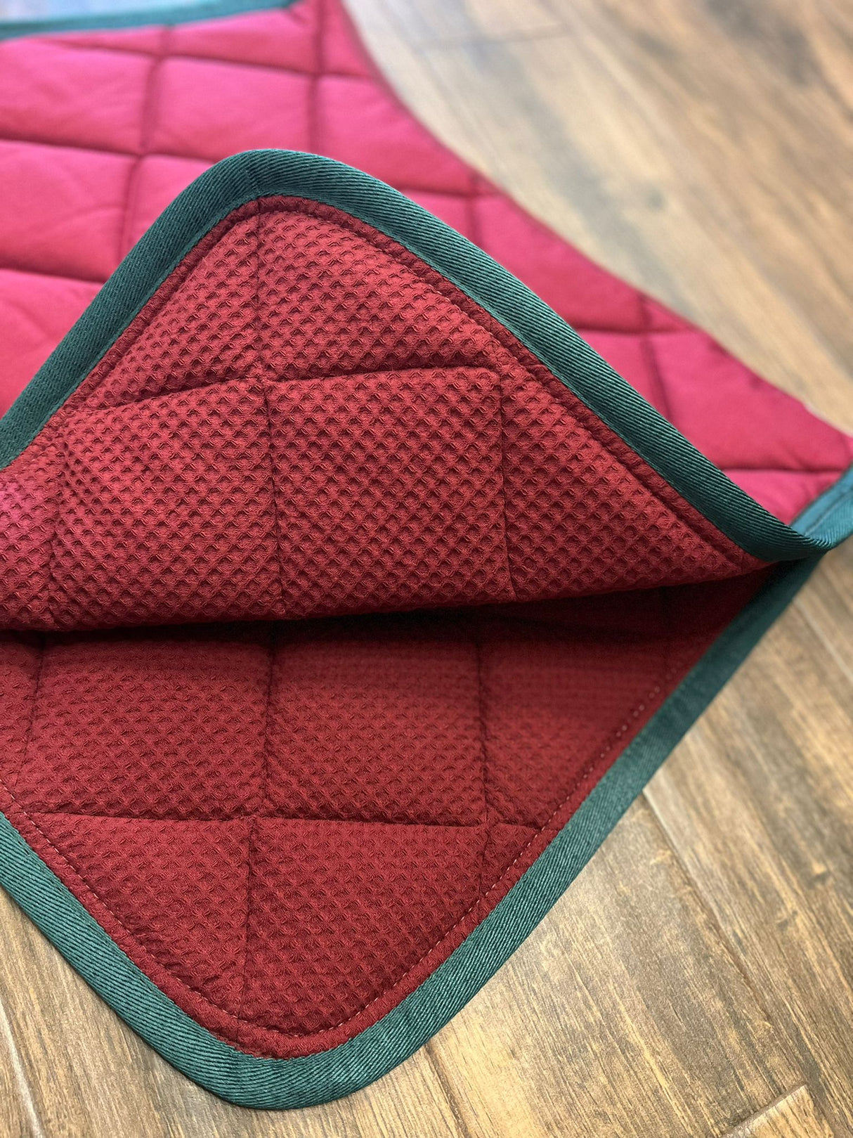 Sottosella Artequi 400 gr bordeuax con bordo verde