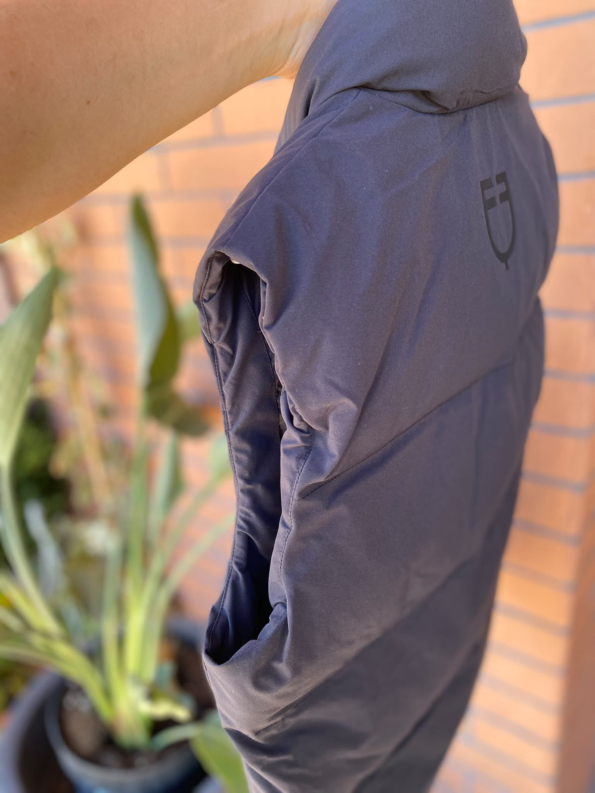 Smanicato donna trapuntato Equestro