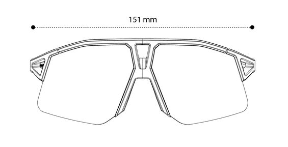 Occhili Kask modello Hype black matt