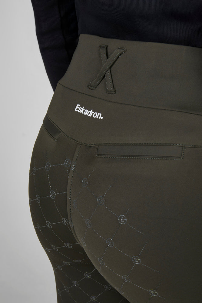 Leggings TIGHT FLEX Eskadron full grip verdone