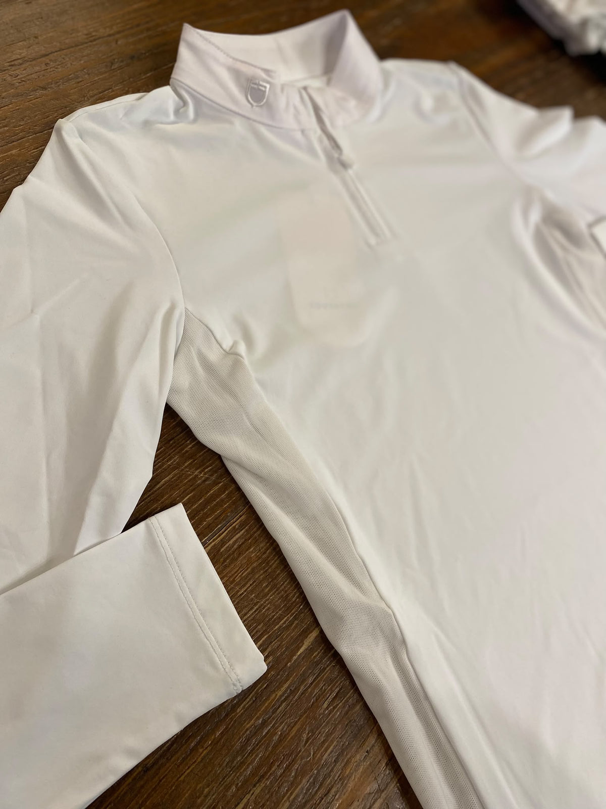 Polo bambina basic manica lunga Equestro