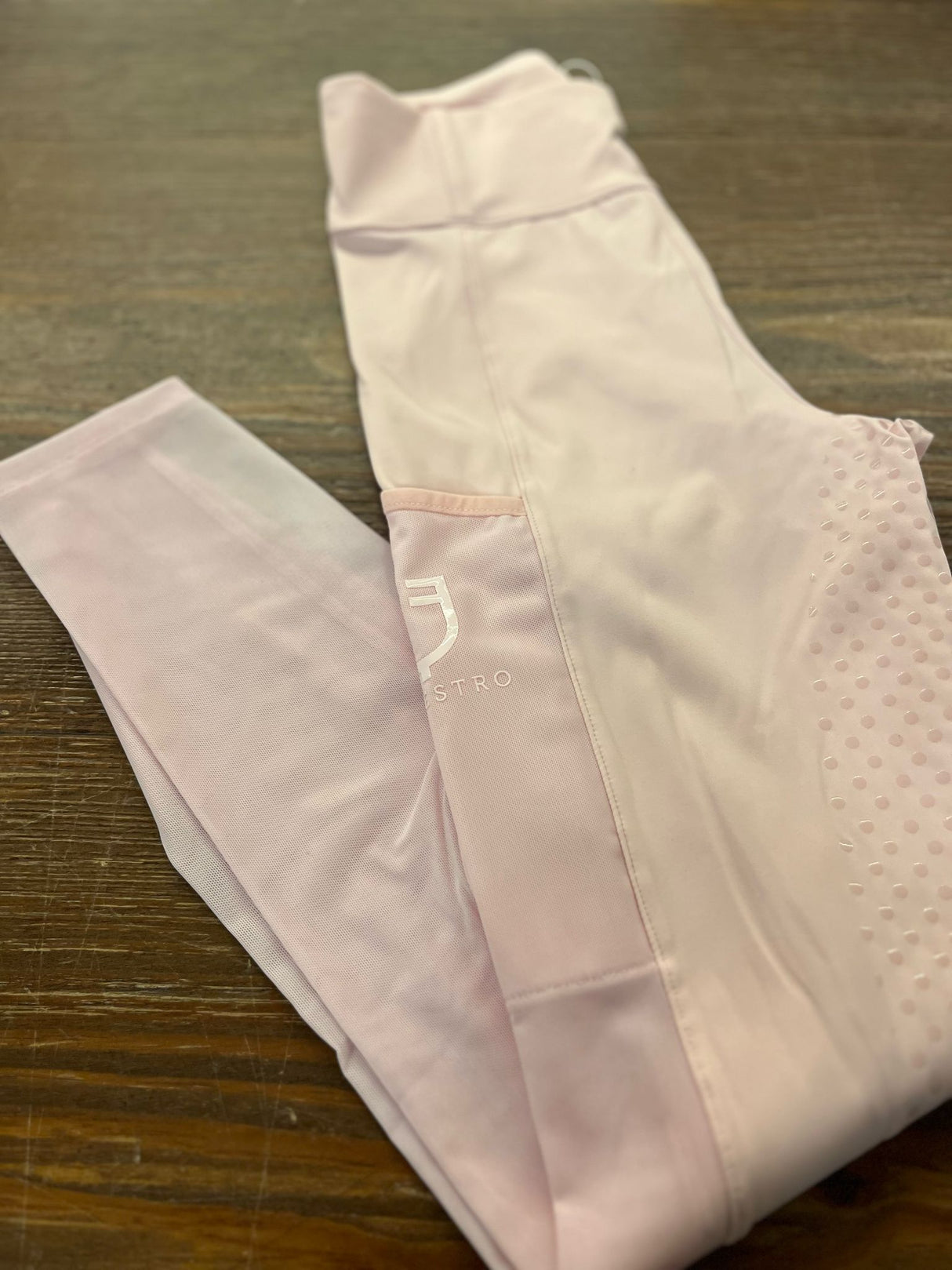 Leggings donna Hybrid retinati rosa ballerina Equestro