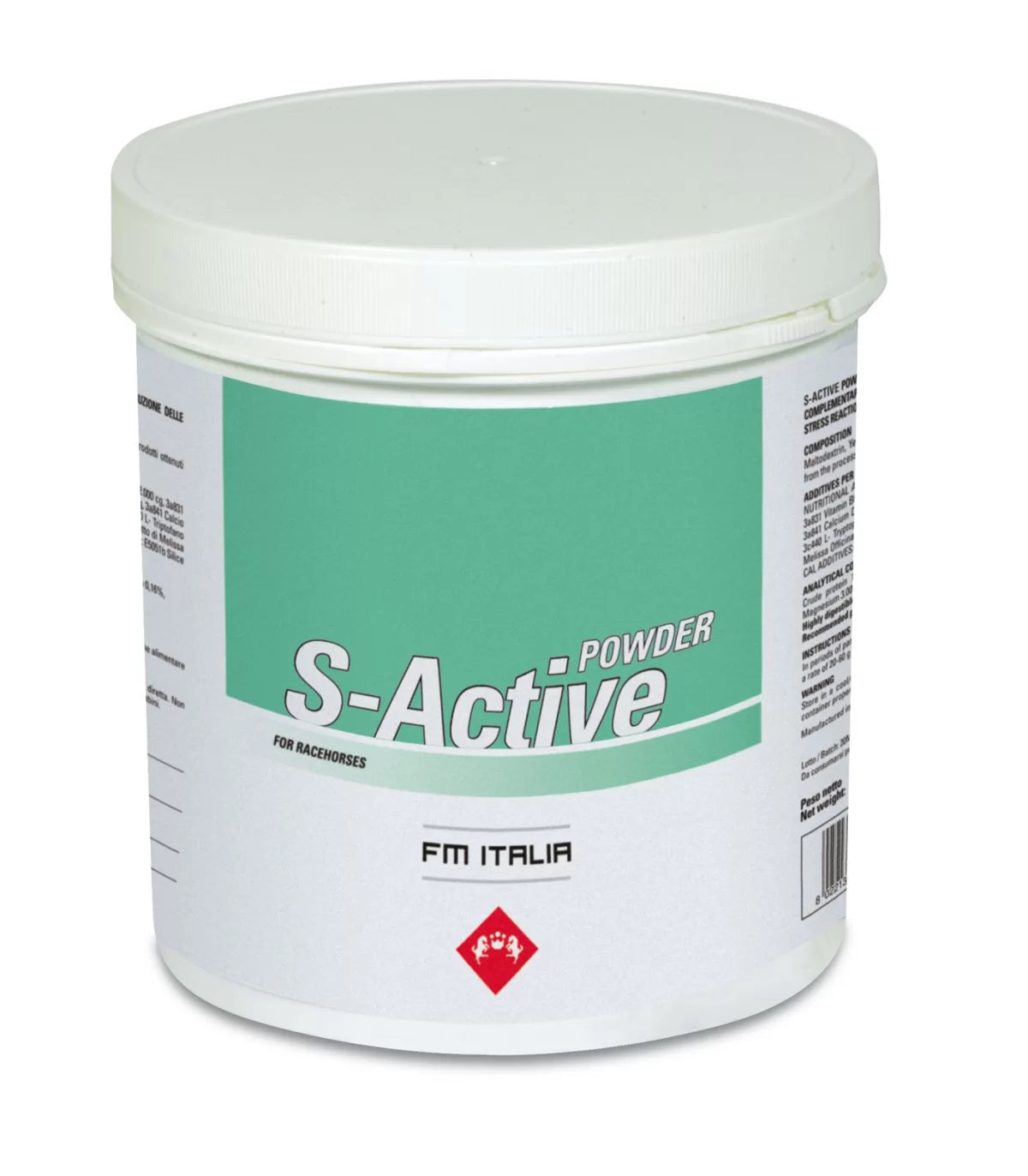 S-active powder 600 gr FM Italia
