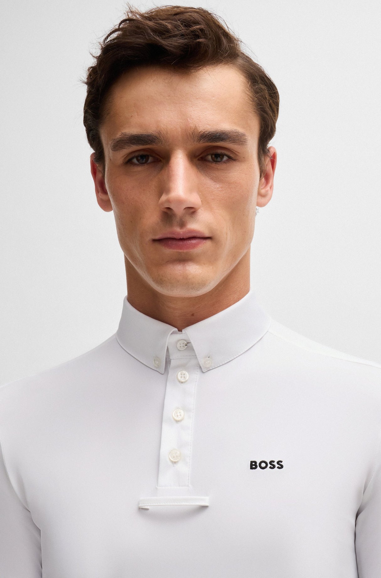 Polo da gara uomo Marty Boss Equestrian