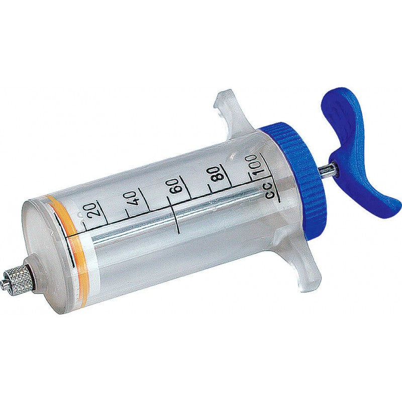 Siringa con canula 100 ml Equitheme