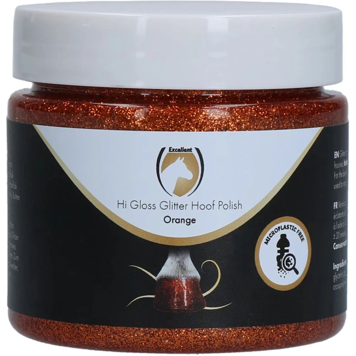 Hi Gloss Glitter Smalto per Zoccoli 150ml Excellent Horse