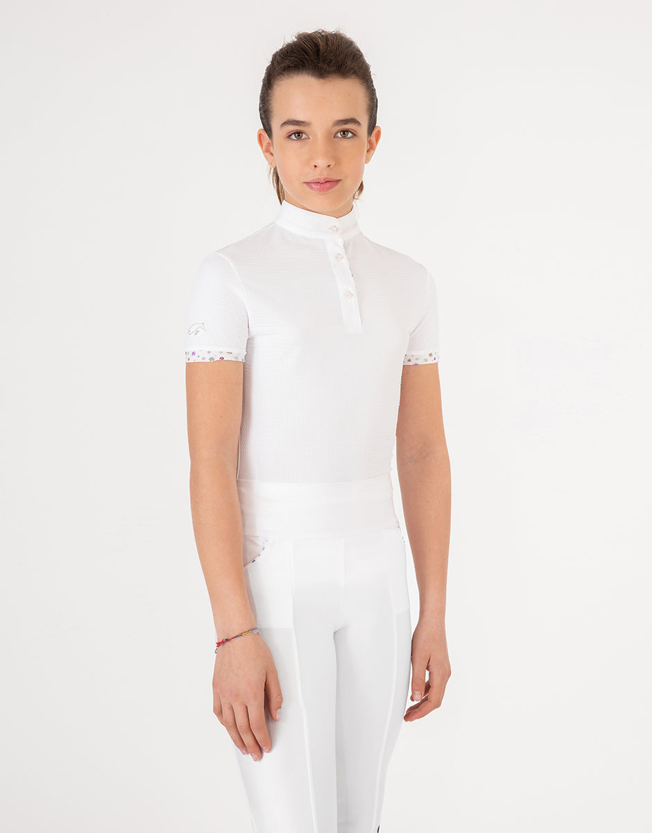 Polo da gara da bambina ISLA