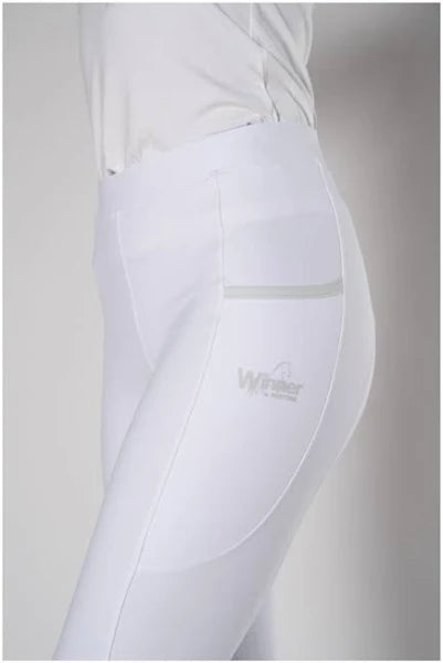 Leggings lady Winner bianco