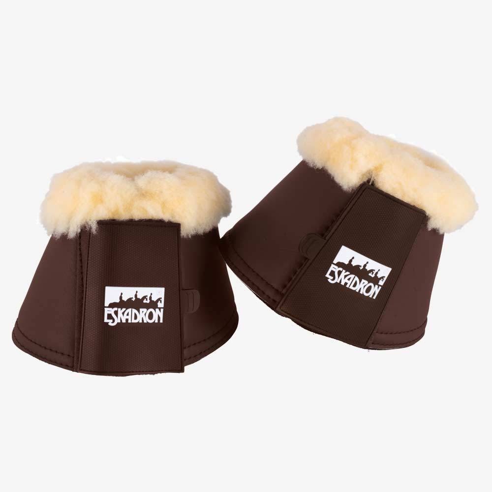 Paraglomi Eskadron a campana in similpelle e neopreme con pelliccia