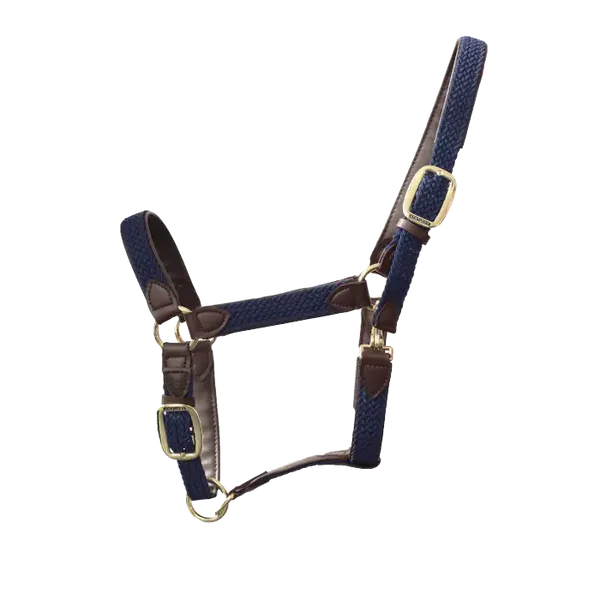 Cavezza modello Plaited Nylon navy Kentucky Full