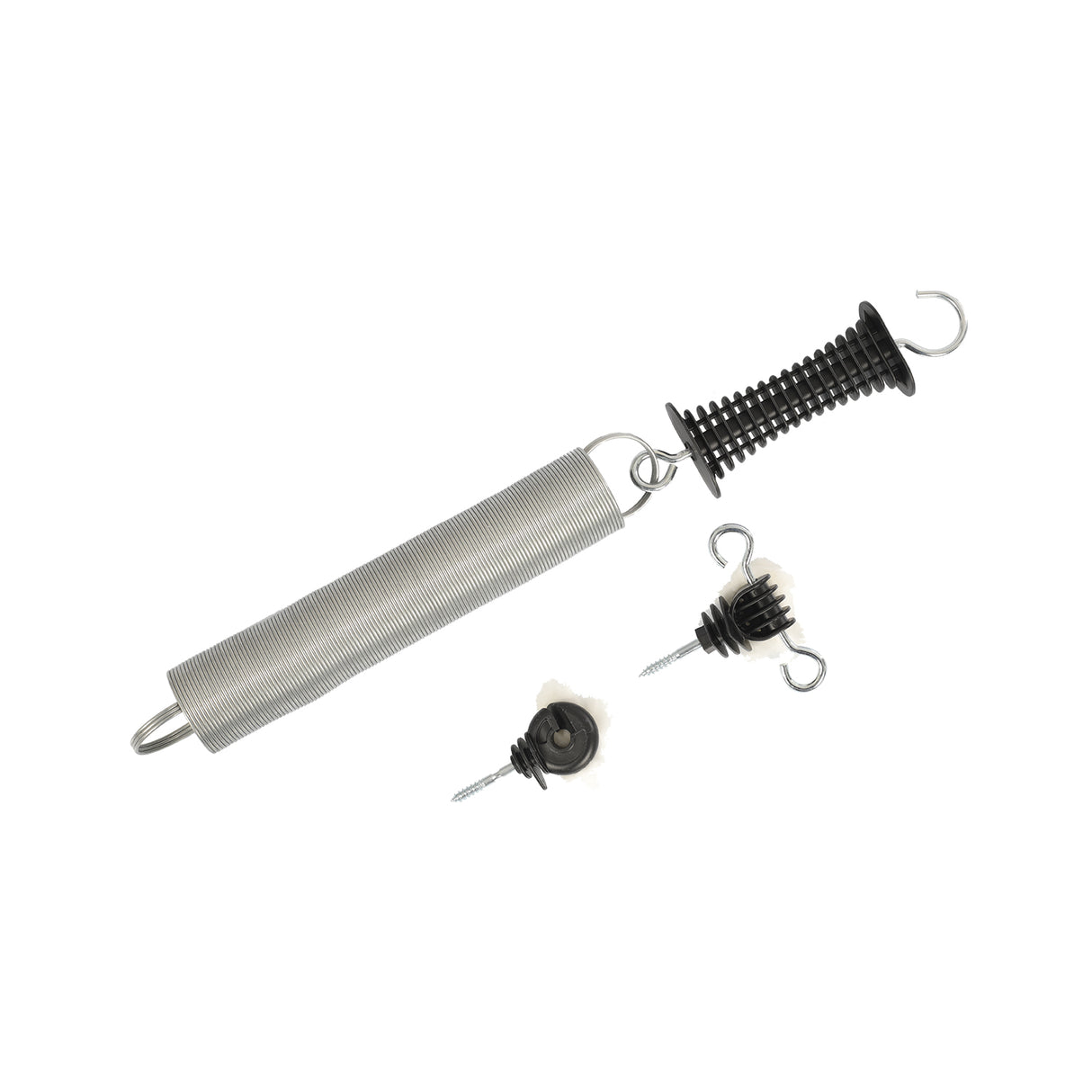 Kit maniglia + molla + 2 isolatori