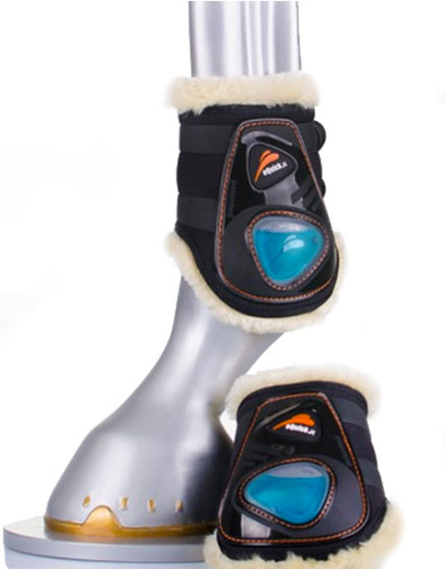 Paranocche eShock Rear fluffy con bottoncini neri Equick